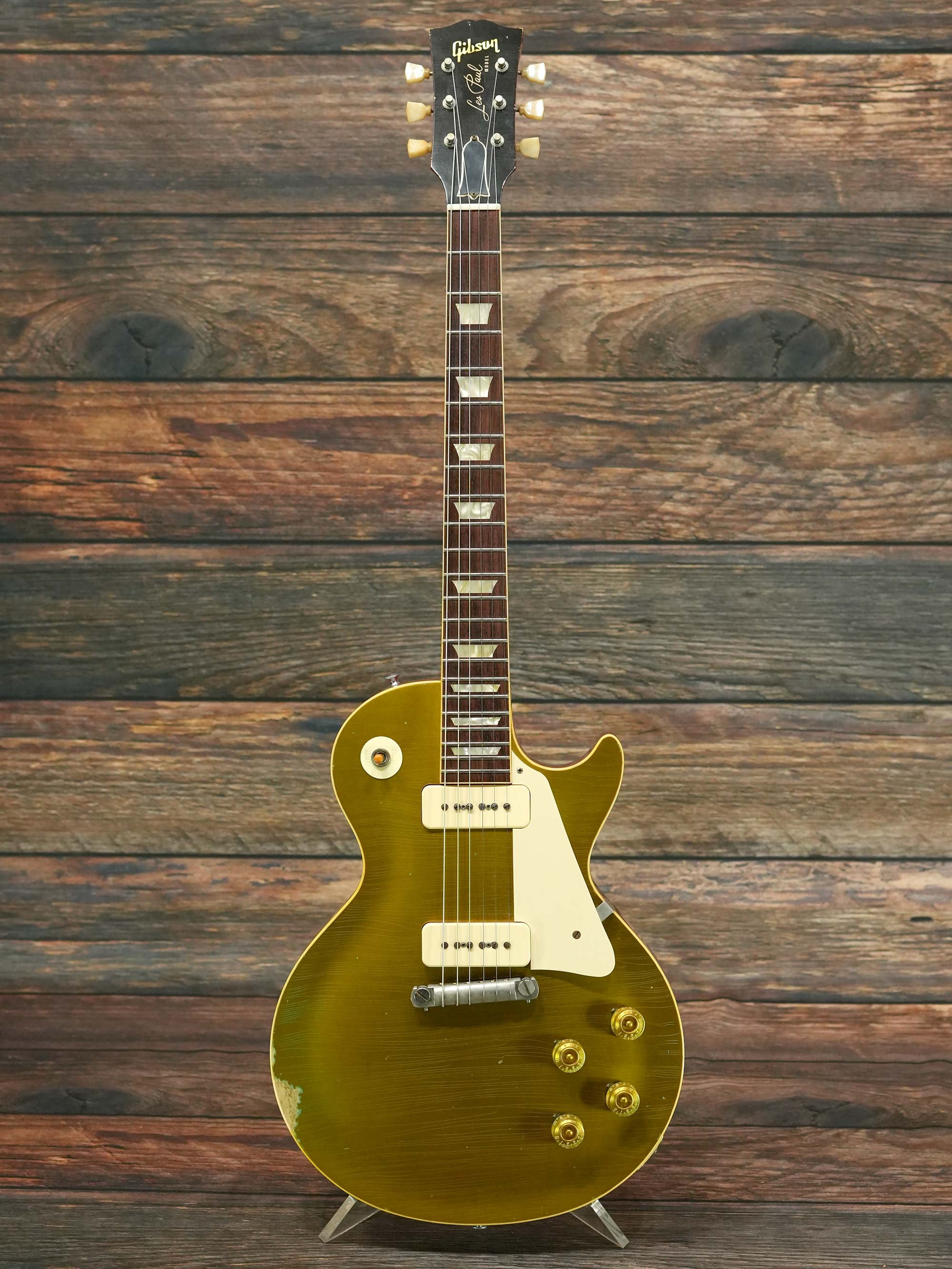 ギター Gibson Custom Shop 54 gold top ギター Gibson Custom Shop 54 gold top Gibson Custom A Gold Mine of